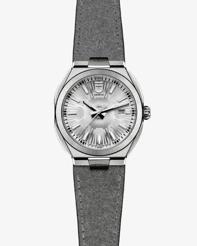 ID Geneve Circular S - Silver - Brushed Sides