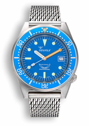 Squale 1521 Blue Blasted 1521BLUEBL