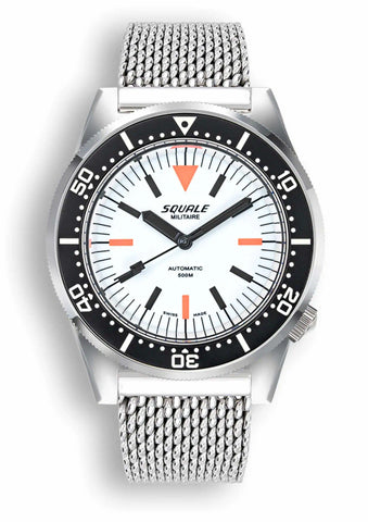 Squale 1521 Militaire White 1521FUMIWT