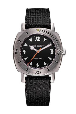 Nivada Grenchen Depthmaster - White Pacman 14102A