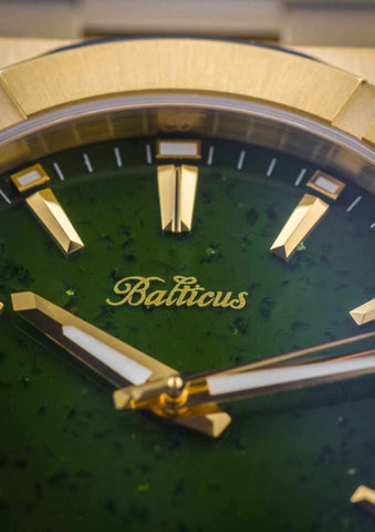 Balticus Stardust Gold Green Aventurin 37mm OUTLET