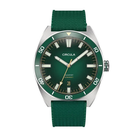 Circula AquaSport II - Green - Dive Watch