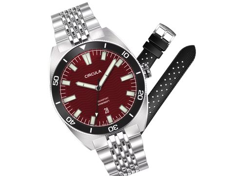 Circula AquaSport II - Red - Dive Watch