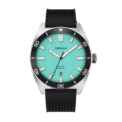 Circula AquaSport II - Turquoise - Dive Watch