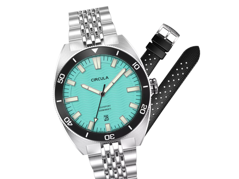 Circula AquaSport II - Turquoise - Dive Watch