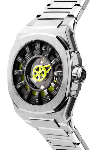 DWISS M3S - Yellow - Steel Bracelet