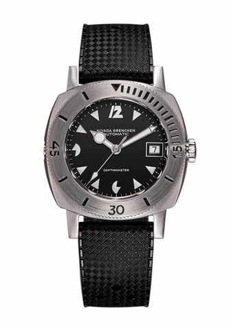 Nivada Grenchen Depthmaster - White Pacman Date 14104A