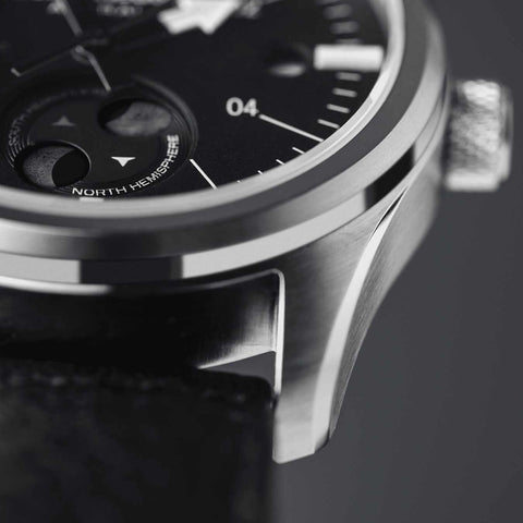 Echo/Neutra Averau 39mm Moon Phase Black