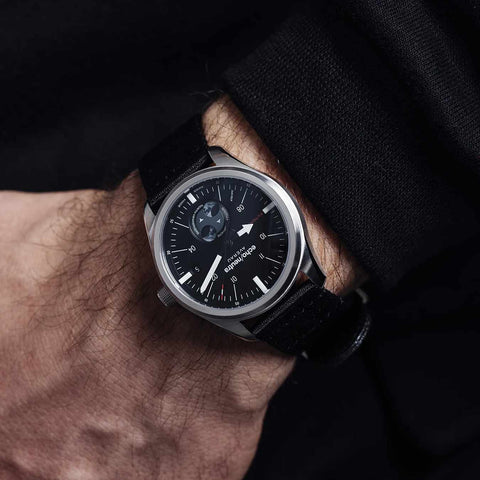 Echo/Neutra Averau 39mm Moon Phase Black