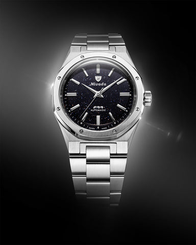 Nivada Grenchen F77 MK 2 Blue Aventurin 68047A77