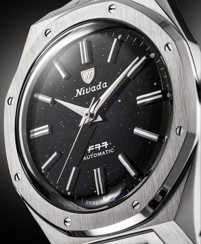 Nivada Grenchen F77 MK 2 Blue Aventurin 68047A77