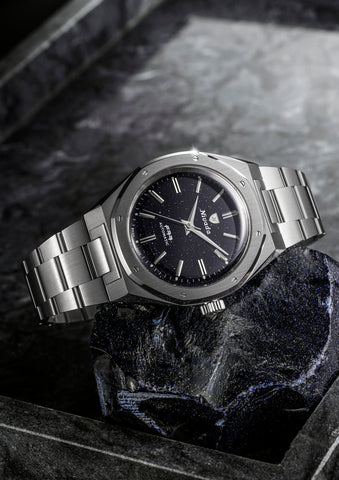 Nivada Grenchen F77 MK 2 Blue Aventurin 68047A77