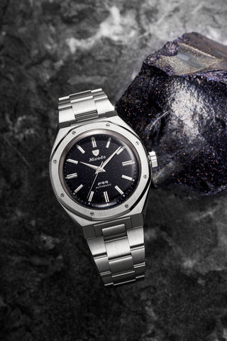 Nivada Grenchen F77 MK 2 Blue Aventurin 68047A77