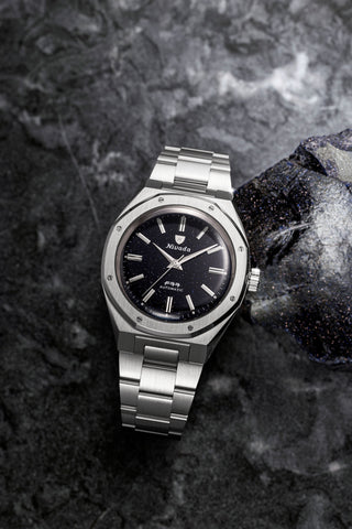 Nivada Grenchen F77 MK 2 Blue Aventurin 68047A77