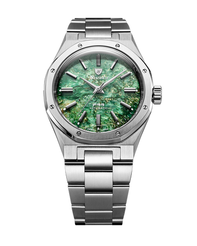 Nivada Grenchen F77 MK 2 Green Aventurine 68053A77