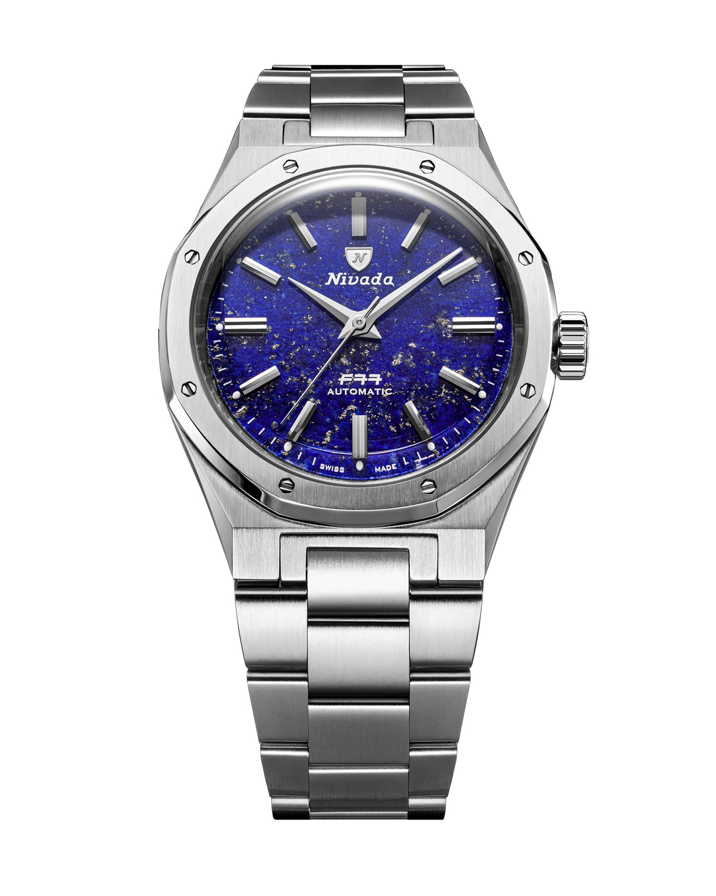 Nivada Grenchen F77 Black Mark 2 68035A77 – chronofactum.com