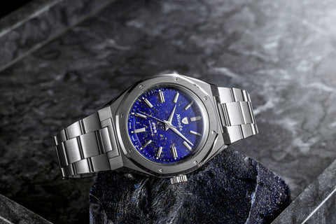 Nivada Grenchen F77 MK 2 Lapis Lazuli 68048A77
