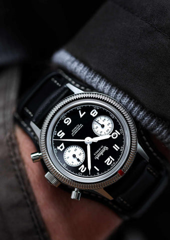 Hanhart 417ES 39mm Reverse Panda