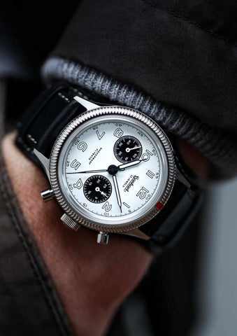 Hanhart 417ES 42mm Panda