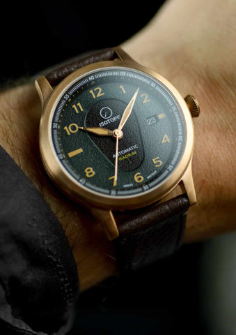 Isotope Old Radium Bronze Pilot Ash Grey