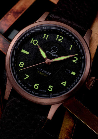 Isotope Old Radium Bronze Pilot Olive Green