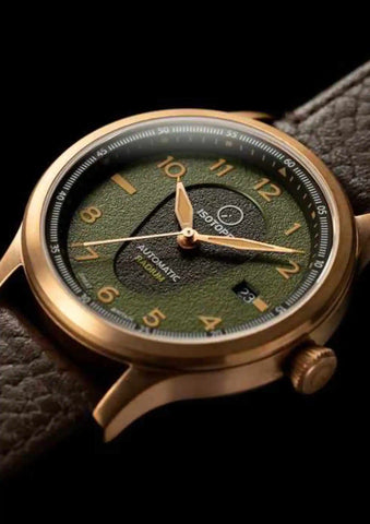 Isotope Old Radium Bronze Pilot Olive Green
