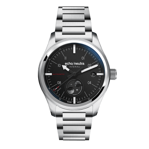 Echo/Neutra Averau 39mm Moon Phase Black