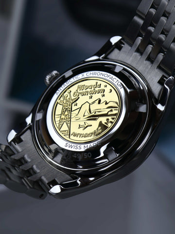 Nivada Grenchen X Chronofactum Antarctic Chrysocoll