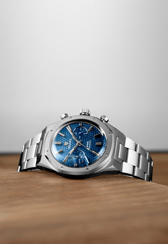F77 Chrono Mecaquartz Blue 68000Q77