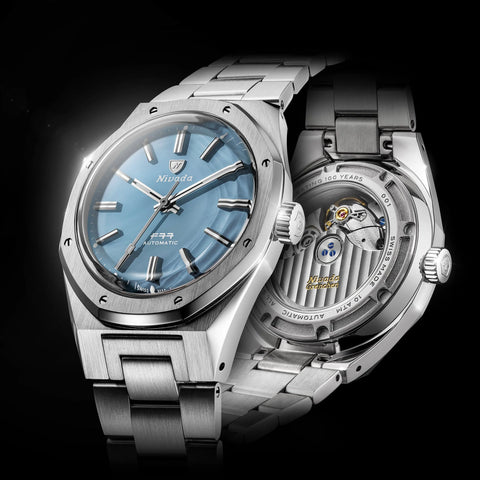 Nivada Grenchen F77 MKII ICE AGATE - 100 YEARS - 68061A77