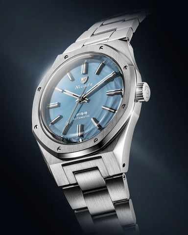 Nivada Grenchen F77 MKII ICE AGATE - 100 YEARS - 68061A77