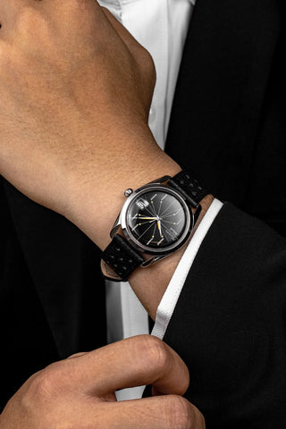 Nivada Grenchen Antarctic Spider Black 32072A