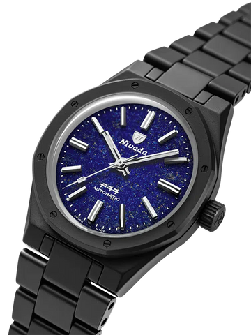 Nivada Grenchen F77 - Ceramic Lapis Lazuli 68022A77