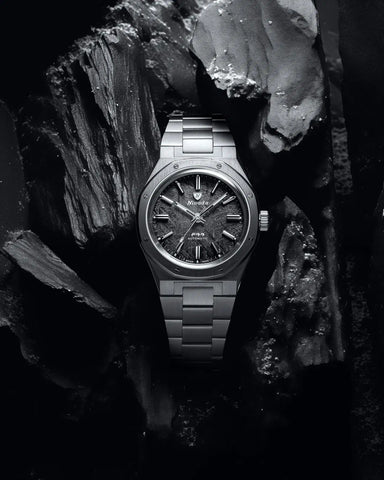 Nivada Grenchen F77 - Titanium Meteorite 68008A77