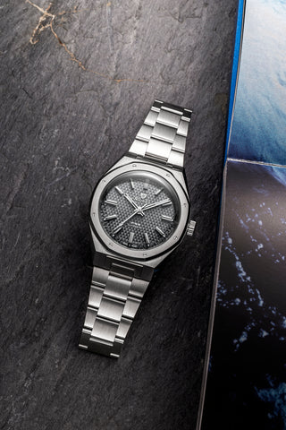 Nivada Grenchen F77 MK 2 Grey NoDate 68044A77