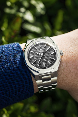 Nivada Grenchen F77 MK 2 Grey NoDate 68044A77