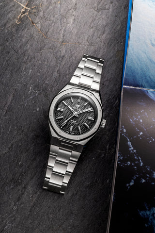 Nivada Grenchen F77 MK 2 Black NoDate 68043A77