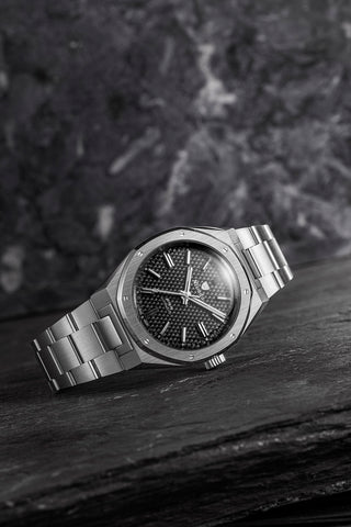 Nivada Grenchen F77 MK 2 Black NoDate 68043A77