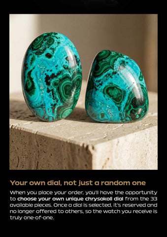 Nivada Grenchen F77 Titanium Chrysocoll Special Edition