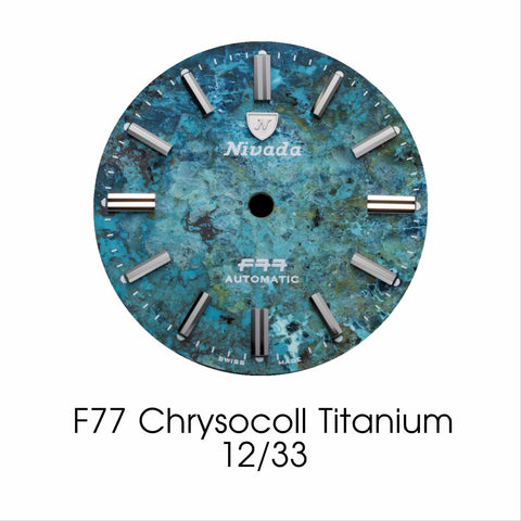 Nivada Grenchen F77 Titanium Chrysocoll Special Edition