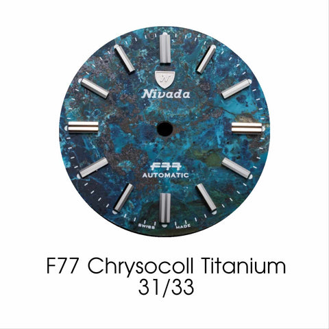 Nivada Grenchen F77 Titanium Chrysocoll Special Edition