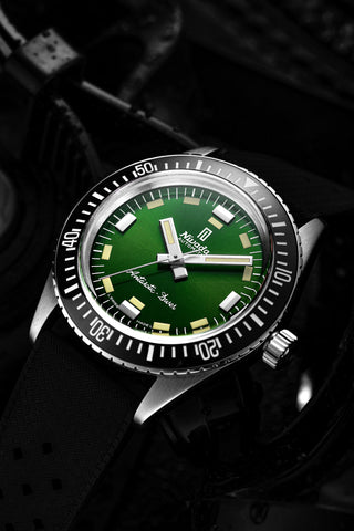 Nivada Grenchen Antarctic Diver Green -No Date OUTLET