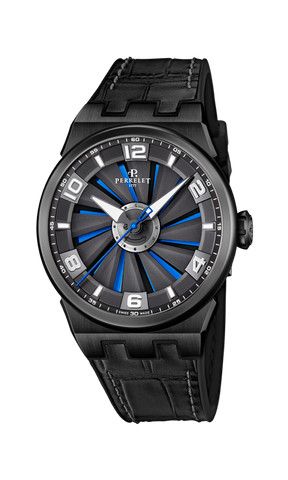Perrelet Turbine Evo Black-Blue A4063