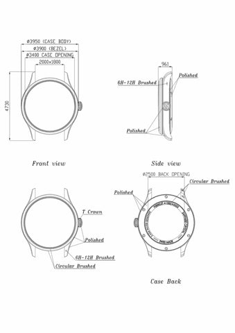 Perrelet Weekend 3-Hands Arctic Dunes A1300/S4