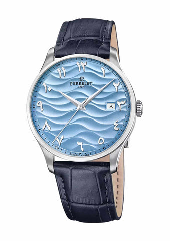 Perrelet Weekend 3-Hands Arctic Dunes A1300/S4