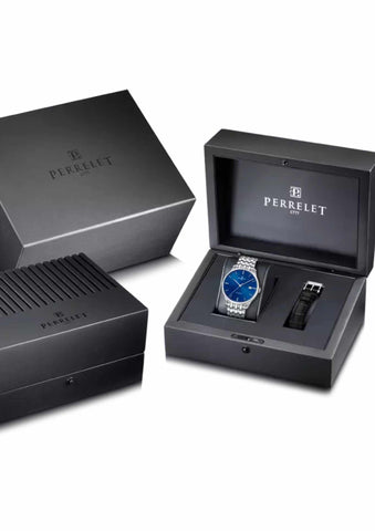 Perrelet Weekend 3-Hands Blue A1300/8