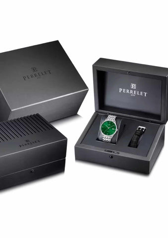 Perrelet Weekend 3-Hands Green A1300/9