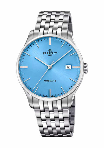 Perrelet Weekend 3-Hands Light Blue A1300/B