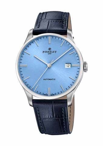 Perrelet Weekend 3-Hands Light Blue A1300/B
