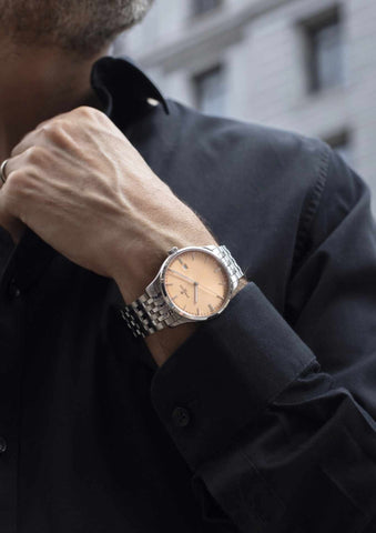 Perrelet Weekend 3-Hands Salmon A1300/F